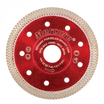 MERCURE SÜPER İNCE HASSAS KESİM ELMAS TES.115-1,3m