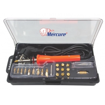 MERCURE AHŞAP YAKMA SETİ 30Wat. 25 parça