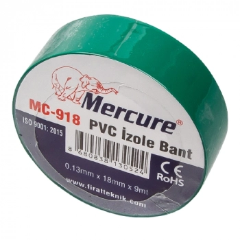 MERCURE İZOLE BANT YEŞİL MC-918