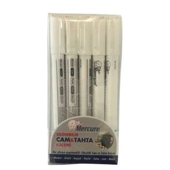 MERCURE SİLİNEBİLİR YAĞLI TEBEŞİR KALEM BEYAZ