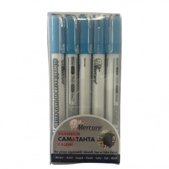 MERCURE SİLİNEBİLİR YAĞLI TEBEŞİR KALEM MAVİ