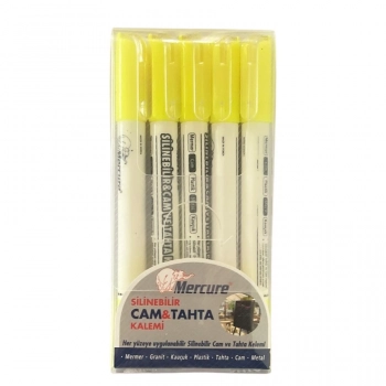 MERCURE SİLİNEBİLİR YAĞLI TEBEŞİR KALEM SARI