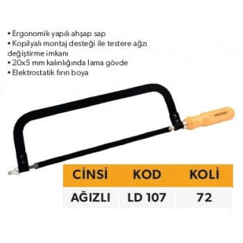 ELTOS LAMA TESTERE AĞIZLI