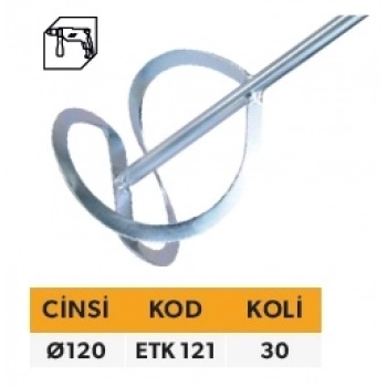 ELTOS ECO TUTKAL KARIŞTIRICI  M14 x 580 Ø120