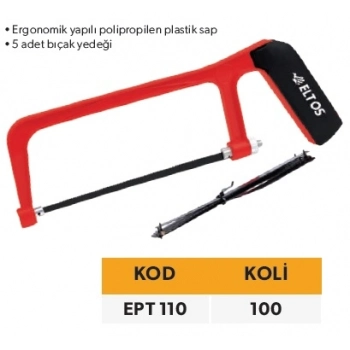 ELTOS PİMLİ TESTERE 5 YEDEKLİ