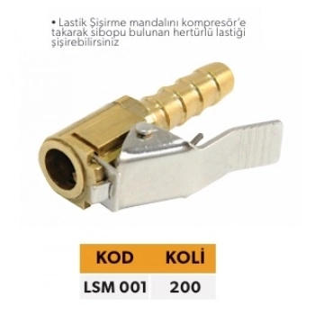 ELTOS LASTİK ŞİŞİRME MANDALI