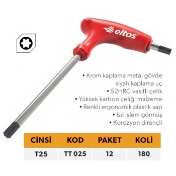ELTOS T ALYAN TORX T-25