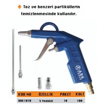 ARK HAVA TABANCASI 5 YEDEKLİ