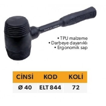 ELTOS ERGONOMİK LASTİK TOKMAK 40