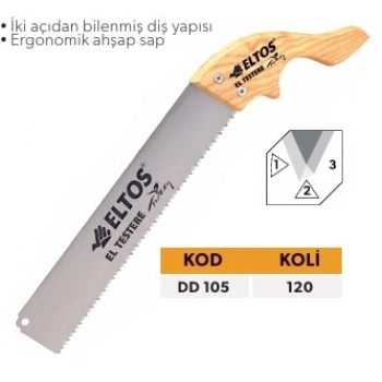 ELTOS EL TESTERE PARLAK ÇAPRAZLI