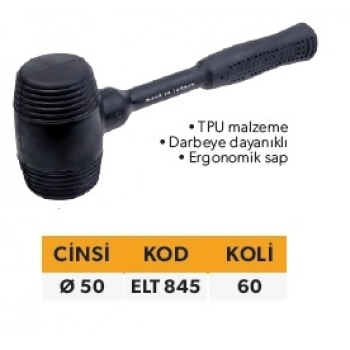 ELTOS ERGONOMIK LASTİK TOKMAK 50