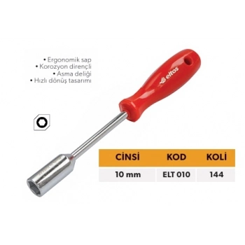 ELTOS LOKMA TORNAVİDA 10 MM.