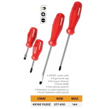 ELTOS EDONİ TORNAVİDA PH0*100 YILDIZ ETT-4101