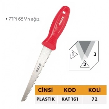 ELTOS ALÇIPAN TESTERESİ PLAS.SAPLI KAT-161