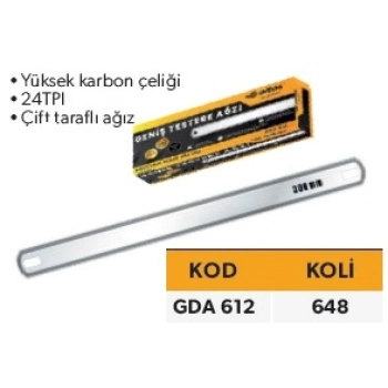 ELTOS GENİŞ TESTERE AĞZI 72Lİ PAKET