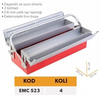 ELTOS METAL TAKIM ÇANTASI 52x3