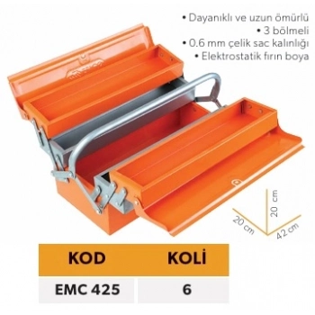 ELTOS METAL TAKIM ÇANTASI 42x5