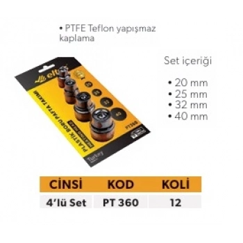 ELTOS BORU PAFTASI  4LÜ SET