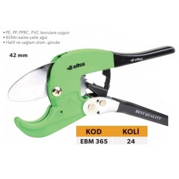 ELTOS PROFESYONEL BORU KESME MAKASI 42MM.