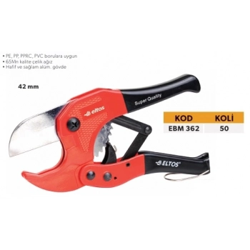 ELTOS PLASTİK BORU KESME MAKASI 42MM.