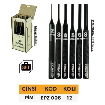 ELTOS PİM ZIMBA SETİ 6 PARÇA