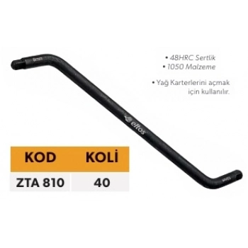 ELTOS Z-TİPİ KARTER TAPA ANAHTARI