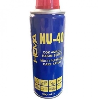 HEMA NU-40 ÇOK AMAÇLI MULTİ SPREY 200 ML (WD-40 MUADİLİ )
