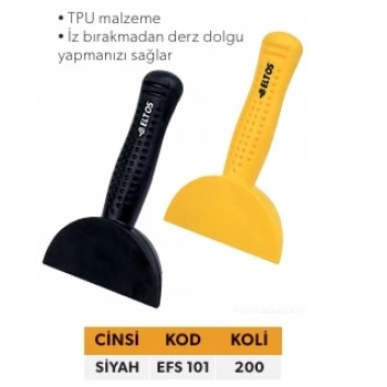 ELTOS ERGONOMİK DERZ SPATULASI SİYAH