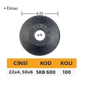 ELTOS SERAMİK KESME BIÇAĞI 22X4, 50X6
