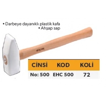 ELTOS PLASTİK HASSAS ÇEKİÇ NO: 500