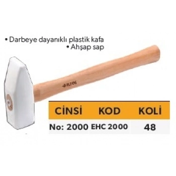 ELTOS PLASTİK HASSAS ÇEKİÇ NO: 2000