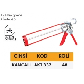 ELTOS PROFESYONEL ALÜMİNYUM TABANCA - KANCALI