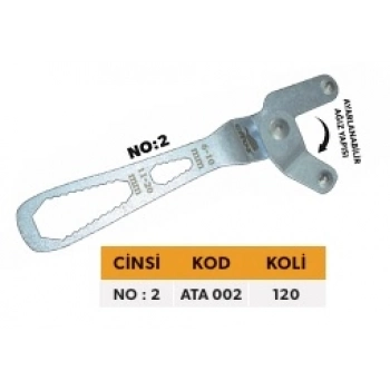 ELTOS AYARLI TAŞLAMA SOMUN ANAHTAR NO:2