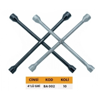 ELTOS BİJON ANAHTARLARI 4LÜ GRİ