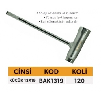 ELTOS BUJİ ANAHTARI KÜÇÜK 13X19