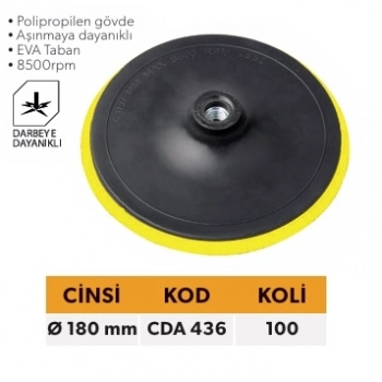 EDONI CIRTLI DİSK ALTI 180MM