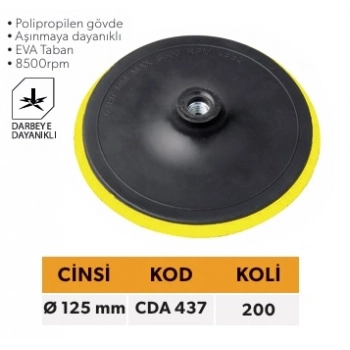 EDONI CIRTLI DİSK ALTI 125 MM