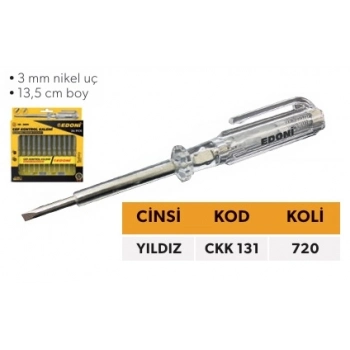 ELTOS EDONİ CEP KONTROL KALEMİ YILDIZ