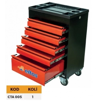 ELTOS 5 ÇEKMECELİ TAKIM ARABASI