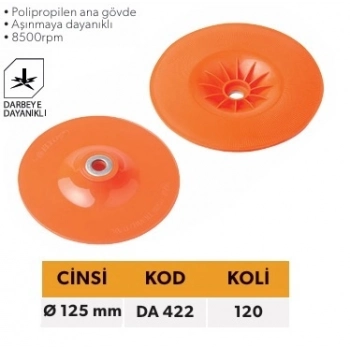 ELTOS DİSK ALTI 125 MM