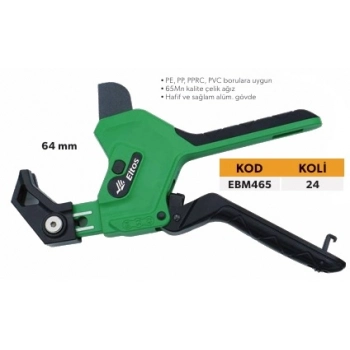 ELTOS PROFESYONEL BORU KESME MAKASI 64 MM