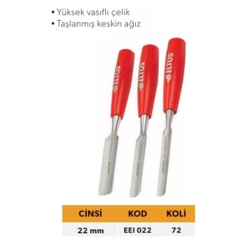 ELTOS OLUKLU ISKARPELA 22MM