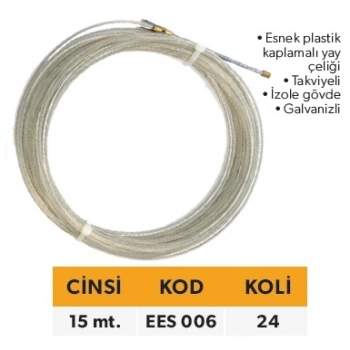 ELTOS EDONİ ELEKTRİKÇİ SUSTASI PLASTİK 15 METRE