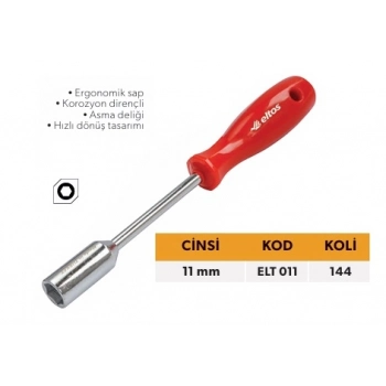 ELTOS LOKMA TORNAVİDA 11 MM.