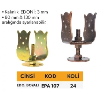 ELTOS EDONİ BOYALI LALE PERGULE AYAĞI