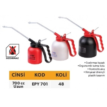 ELTOS PLASTİK YAĞDANLIK 700 CC UZUN