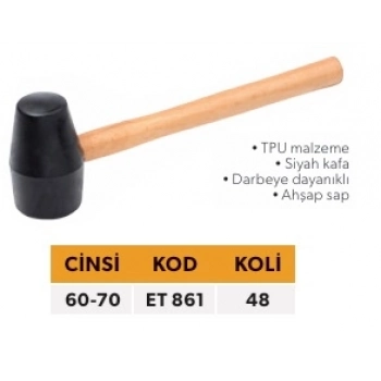 ELTOS TOKMAK SİYAH 60-70