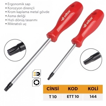 ELTOS TORX TORNAVİDA T 10