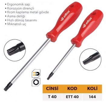 ELTOS TORX TORNAVİDA T 40