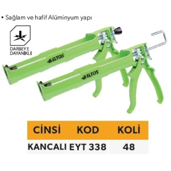 ELTOS YEKPARE SİLİKON TABANCASI - KANCALI